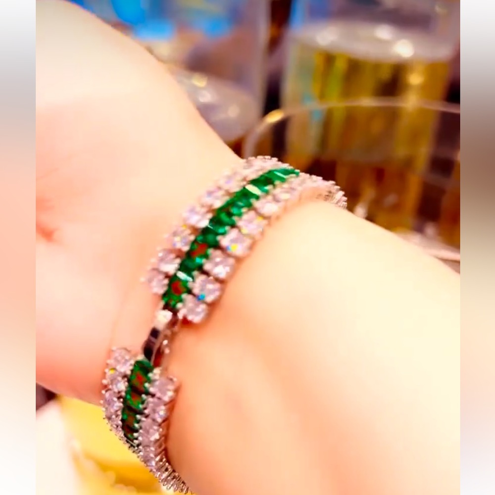 Diamond style bracelet